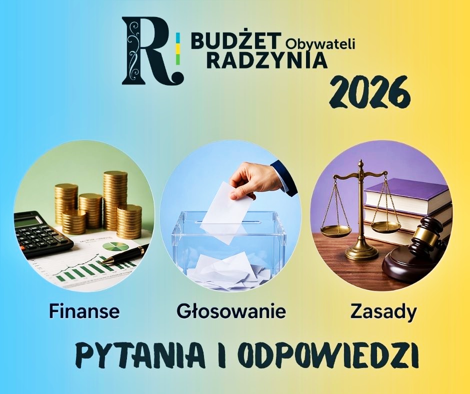 Budżet Obywateli Radzynia - pytania i odpowiedzi