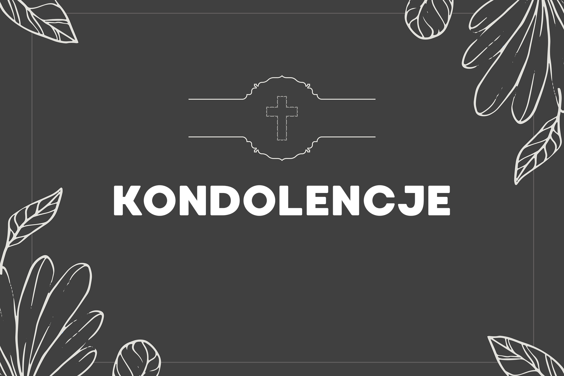 Kondolencje