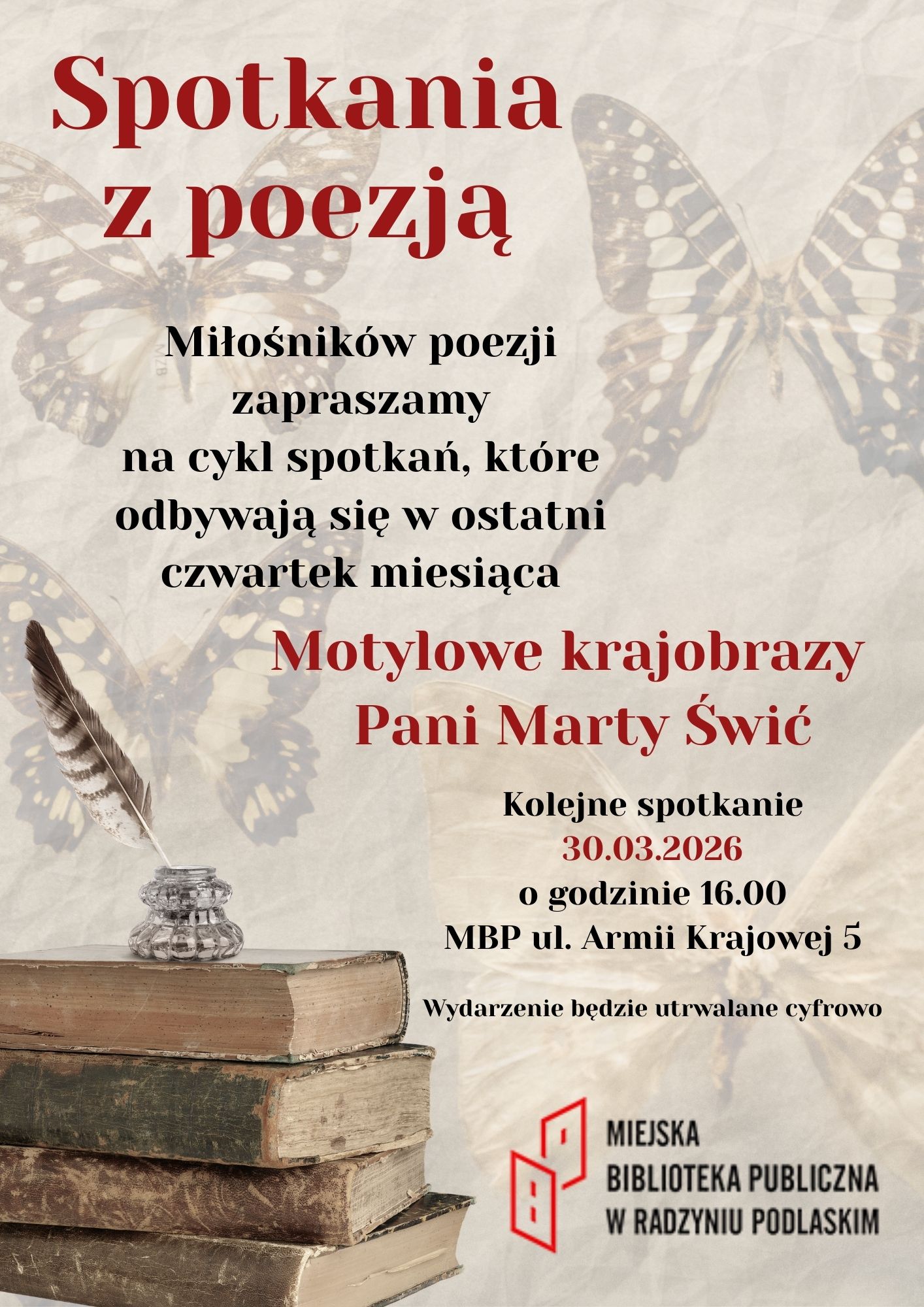 Spotkanie autorskie Marty Świć