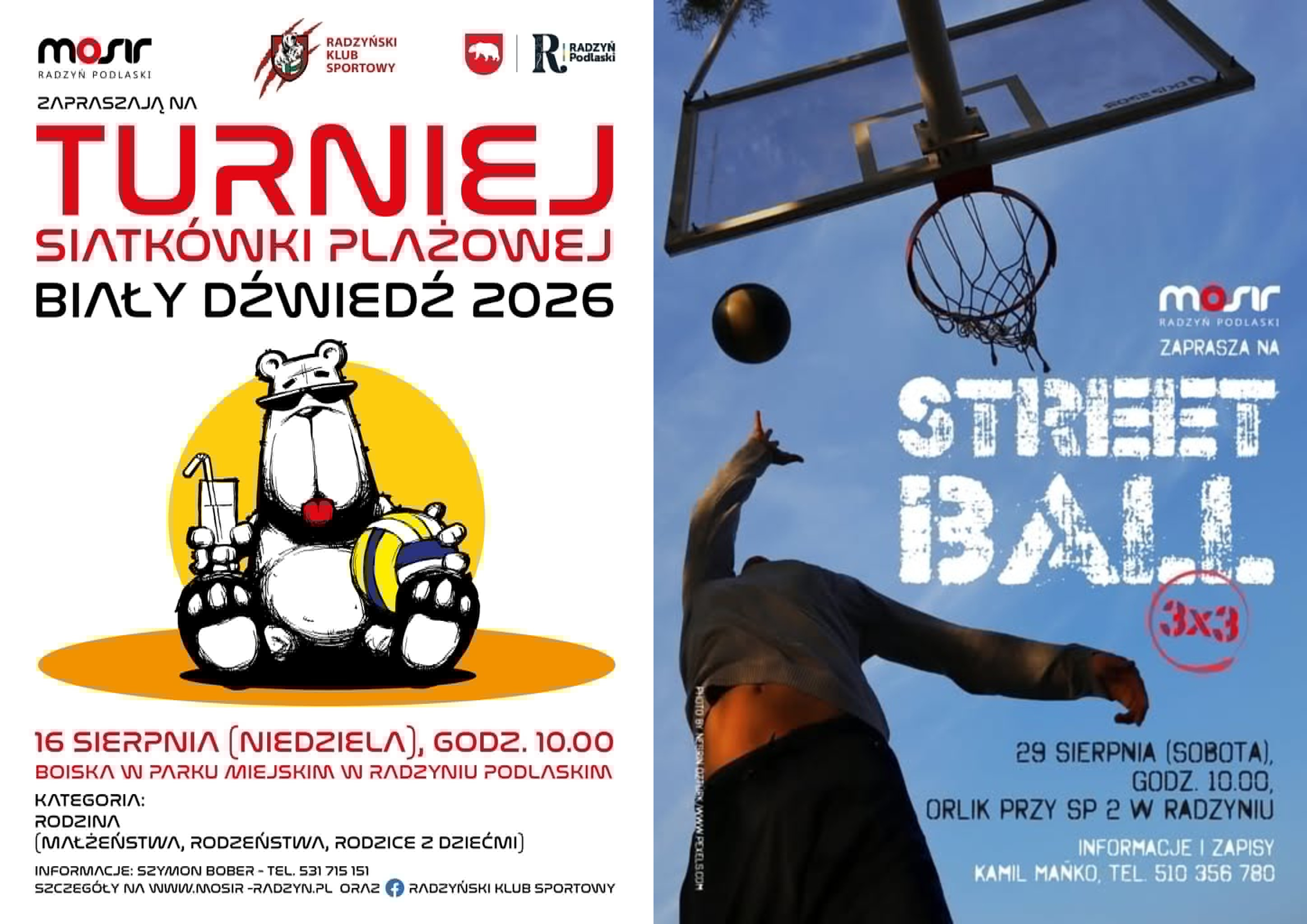 Sierpień z Miejskim Ośrodkiem Sportu i Rekreacji
