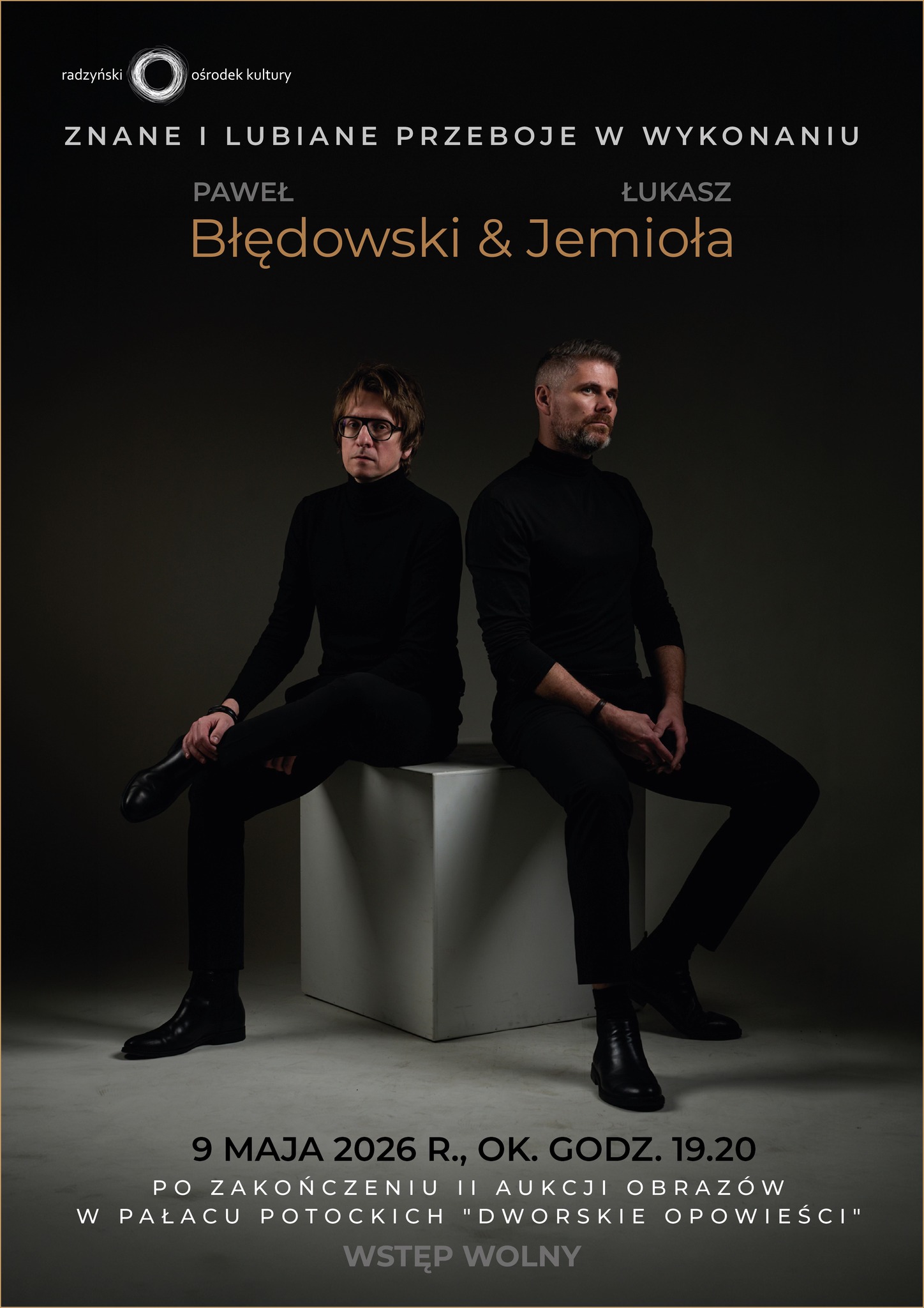 Zaproszenie na koncert duetu Błędowski Jemioła