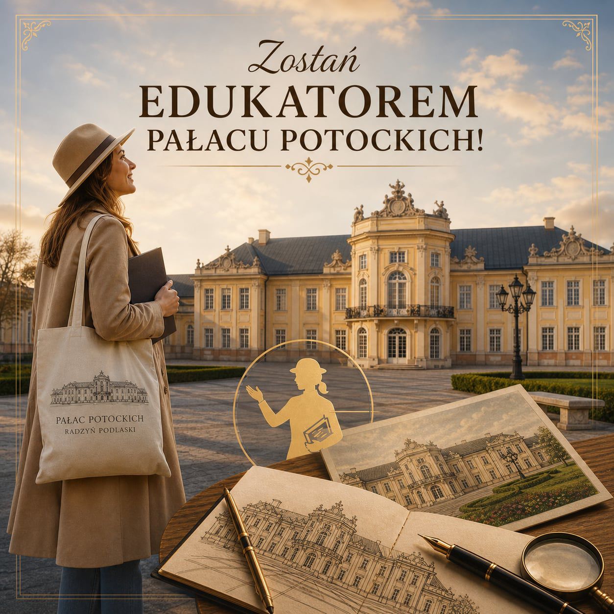Zostań certyfikowanym edukatorem w Pałacu Potockich!