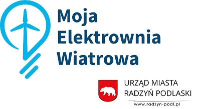 Moja elektrownia wiatrowa logo programu