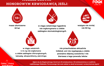Kto może zostać Honorowym Dawcą Krwi?