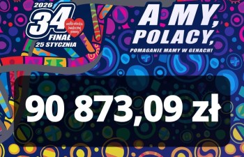 90 873,09 zł zebrał radzyński sztab WOŚP!