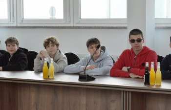 Uczniowie Szkoły Podstawowej nr 1 w Radzyniu Podlaskim z wizytą w Urzędzie Miasta