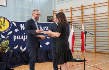 Wręczenie dyplomów w Szkole Podstawowej nr 2