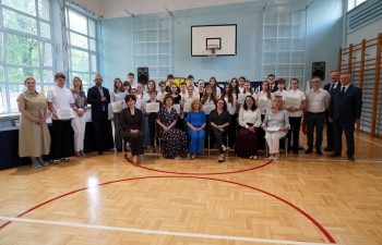 Wręczenie dyplomów w Szkole Podstawowej nr 2