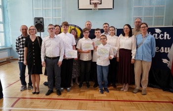 Wręczenie dyplomów w Szkole Podstawowej nr 2