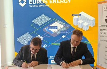 Podpisanie umowy w Przedsiębiorstwie Energetyki Cieplnej