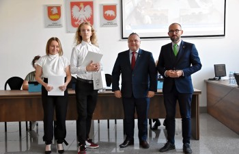 Uroczystości wręczenia nagród za wyniki w nauce. Fot. Anna Małoszewska