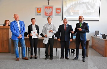 Uroczystości wręczenia nagród za wyniki w nauce. Fot. Anna Małoszewska