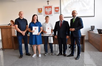 Uroczystości wręczenia nagród za wyniki w nauce. Fot. Anna Małoszewska