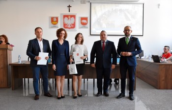 Uroczystości wręczenia nagród za wyniki w nauce. Fot. Anna Małoszewska