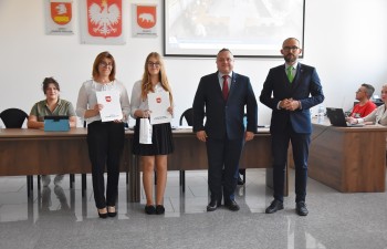 Uroczystości wręczenia nagród za wyniki w nauce. Fot. Anna Małoszewska