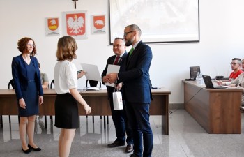 Uroczystości wręczenia nagród za wyniki w nauce. Fot. Anna Małoszewska