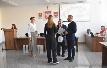 Uroczystości wręczenia nagród za wyniki w nauce. Fot. Anna Małoszewska