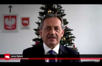Życzenia Bożonarodzeniowe burmistrza Jerzego Rębka